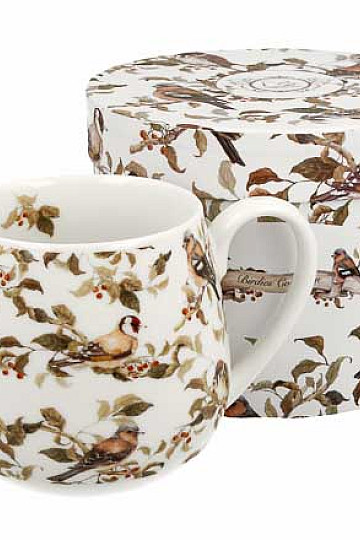 Porcelánový hrnek Ptáčci baculka