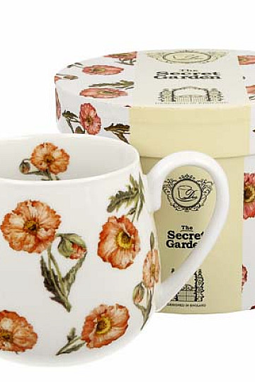 Porcelánový hrnek Wild poppies baculka