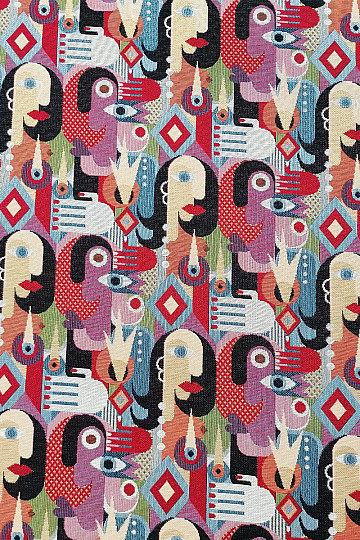 Gobelínová látka ART FACE