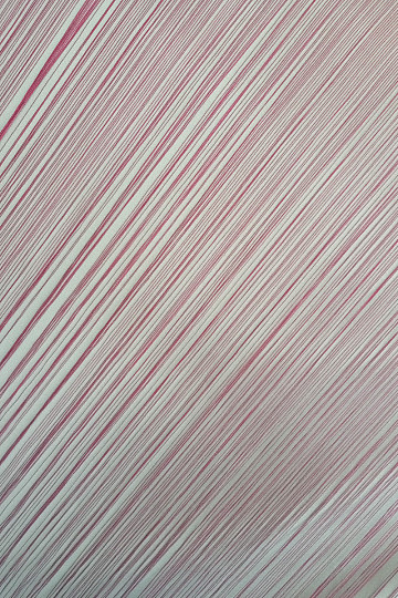Provázková záclona - fuchsiová 160 cm x 290 cm
