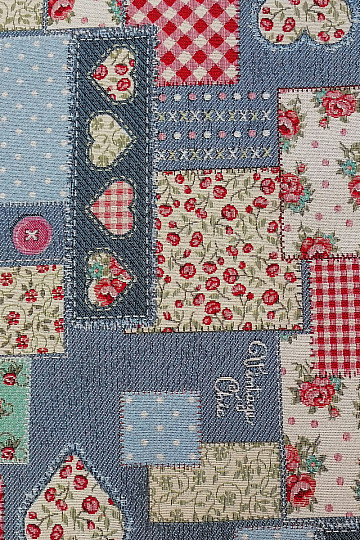 Gobelínová látka VINTAGE PATCHWORK