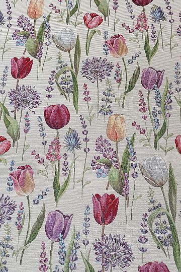 Gobelínová látka TULIPÁNY - JARO
