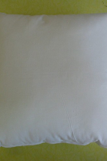 Bílý polštář - náplň 55x55 cm
