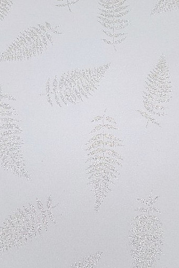 Vánoční ubrusy a šály LEAFS I natur silver