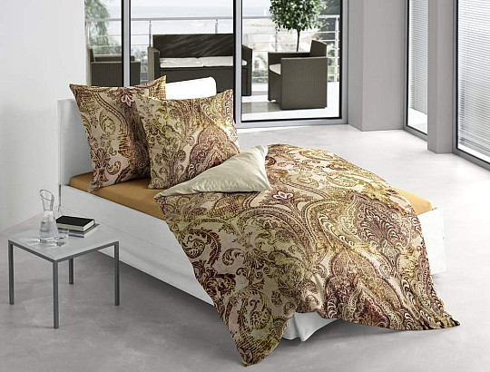 IRISETTE luxusní bavlněný satén JUWEL-K 8876-50