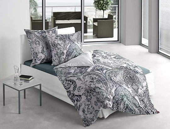 IRISETTE luxusní bavlněný satén JUWEL-K 8876-30