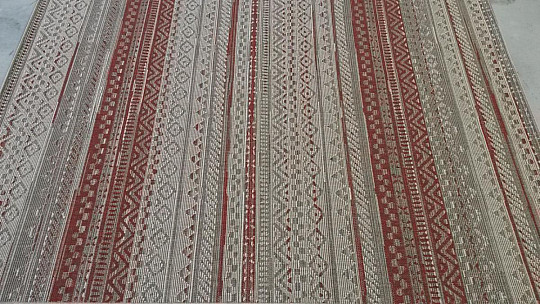 Venkovní koberec STAR RED