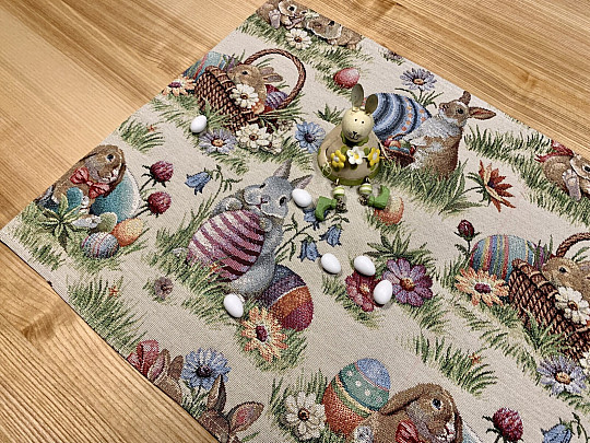 Gobelínový ubrus a šál POMLÁZKA II