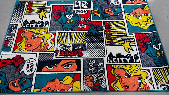 Designový koberec KOMIKS