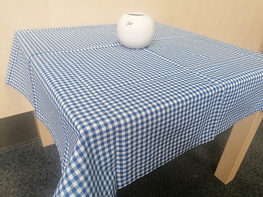 Ubrus IBIZA modrý 85x85 cm