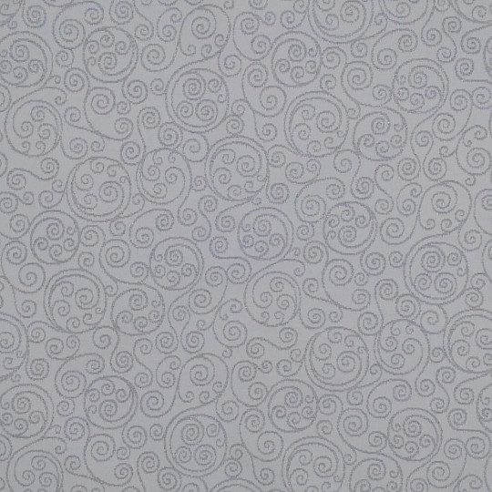 Gobelínový ubrus, šál FLASH ornament silver