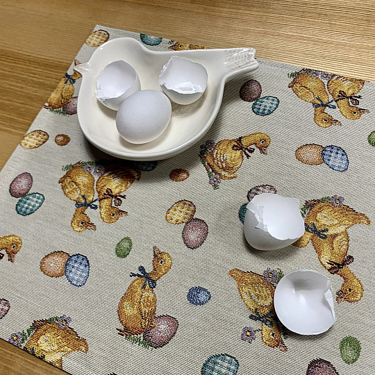 Gobelínová prostírka ŽLUTÉ HUSIČKY