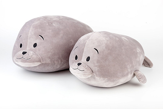 Polštářek  SPANDEX TULEŇ šedý