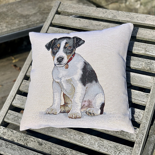 Gobelínový povlak na polštář JACK RUSSEL TERIER