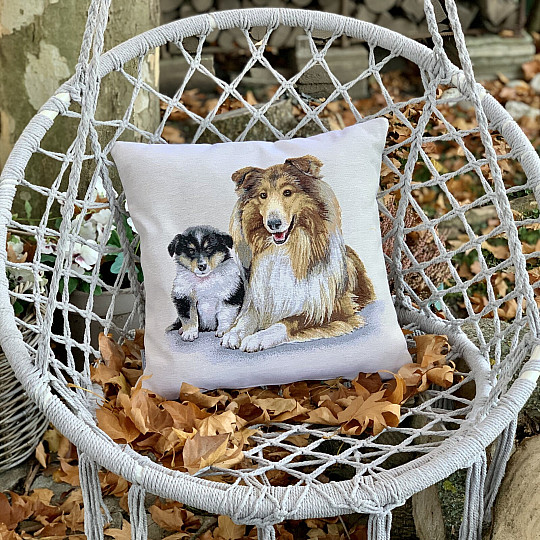 Gobelínový povlak KOLIE A ŠTĚNĚ
