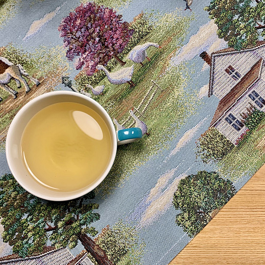 Gobelínový ubrus a šál VENKOV