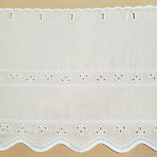 Záclona na vitrážku GERSTER 11885 smetanová