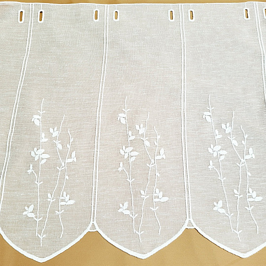 Záclona na vitrážku GERSTER 11886 smetanová