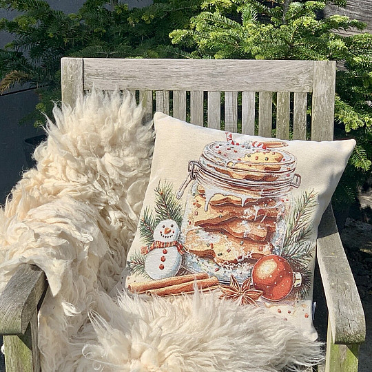 Vánoční dekorační povlak VÁNOČNÍ DÓZA