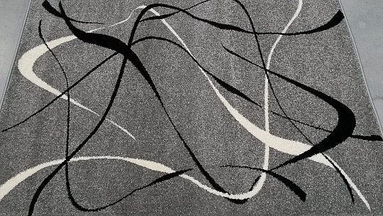 Kusový koberec CHOCO šedý