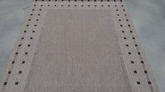 Koberec buklé FLOORLUX 20329/04 silver-black