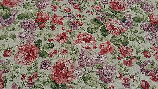 Gobelínový ubrus a šál  VIOLETA