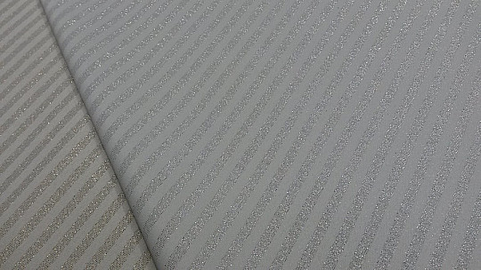 Vánoční ubrusy a šály Pruhy silver natur