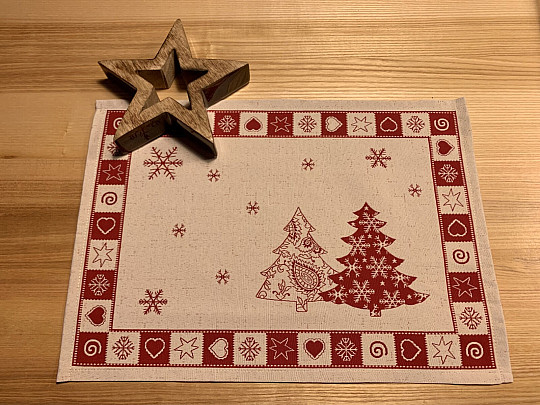 Prostírání  Vánoční STROMEK