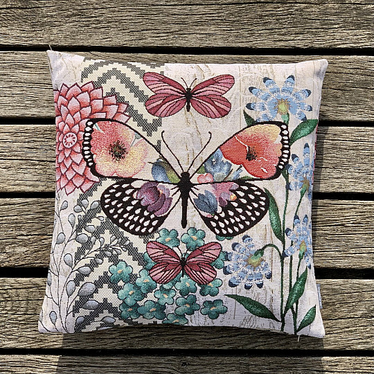 Gobelínový povlak na polštář FEEL BUTTERFLY 1