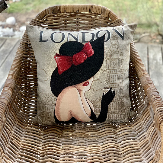 Gobelínový povlak na polštář LADY LONDON