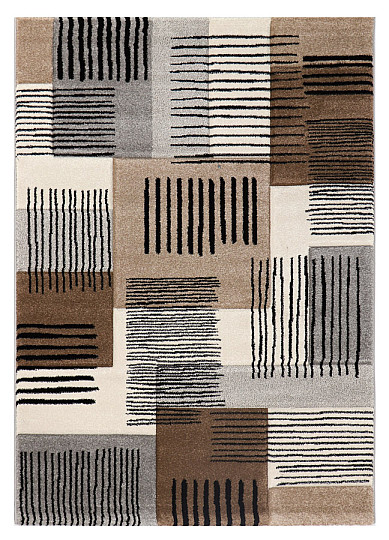 Moderní kusový koberec DIAMOND geometrické divoký