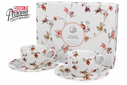 Porcelánové hrnky SAFA ŠAPO na espresso set 2 ks