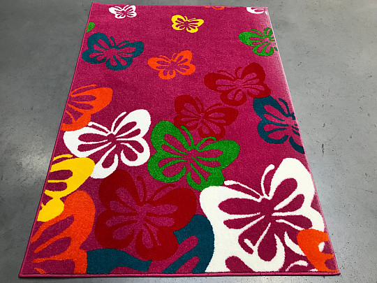 Dětský kusový koberec MOTÝLCI ! Poslední kusy !