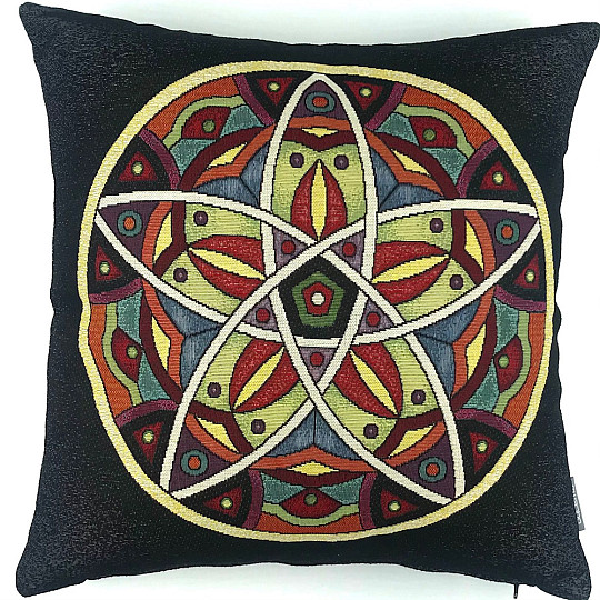 Gobelínový povlak na polštář MANDALA 1