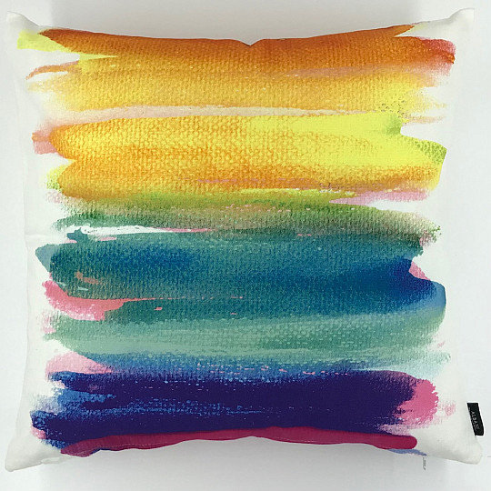 Dekorační povlak na polštář PASTEL DUHA