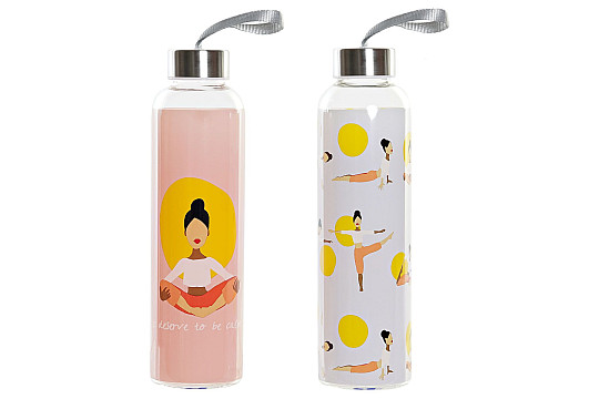 Skleněná lahev JÓGA 550 ml