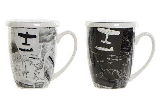 Čajový set se sítkem Aviation 300 ml