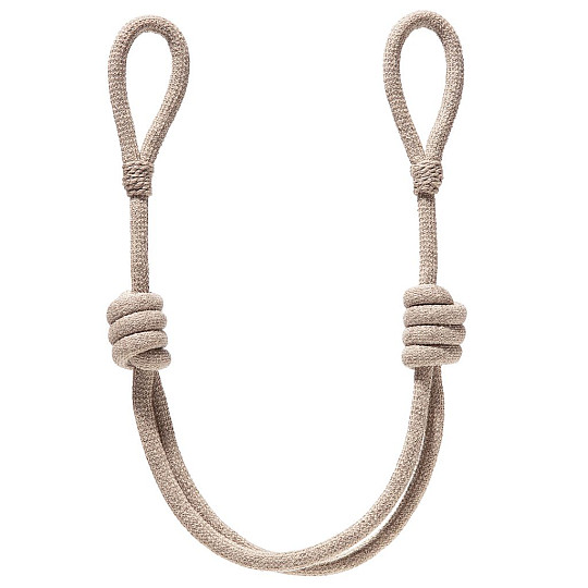 Úvazy na závěs LANO 21035 hnědý světlý