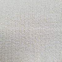 Luxusní jednobarevná designová dekorační látka GERSTER 77052/20 SMETANOVÁ