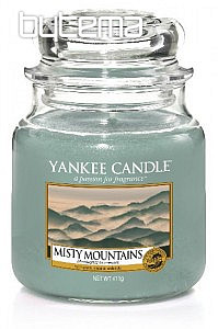 svíčka YANKEE CANDLE vůně MISTY MOUNTAINS