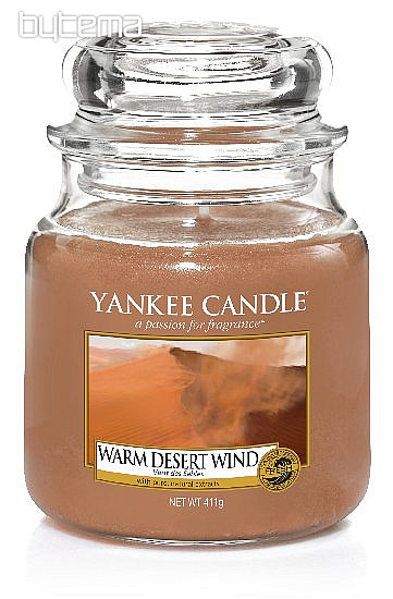 svíčka YANKEE CANDLE vůně WARM DESERT WIND