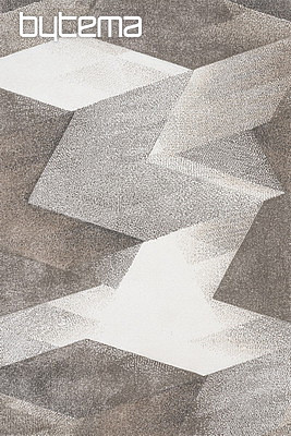 Kusový koberec VEGAS HOME šedá / Bílá