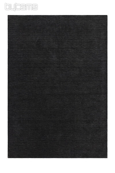 Vlněný kusový koberec SUPREME černý