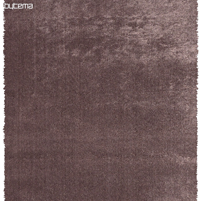 Kusový koberec SHAGGY DOLCE VITA hnědý