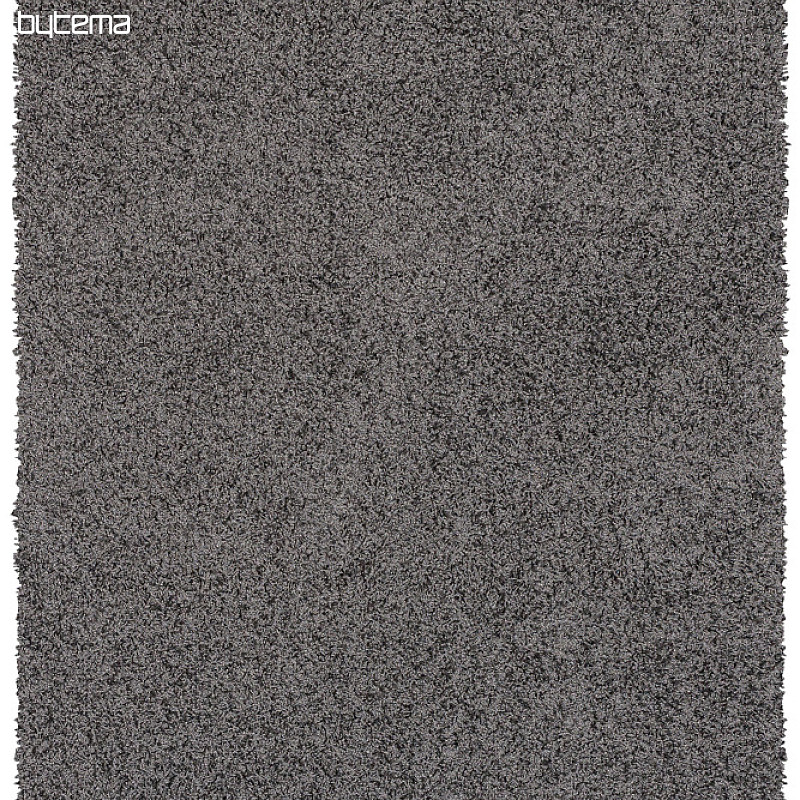 Kusový koberec SHAGGY TOUCH tmavě šedý
