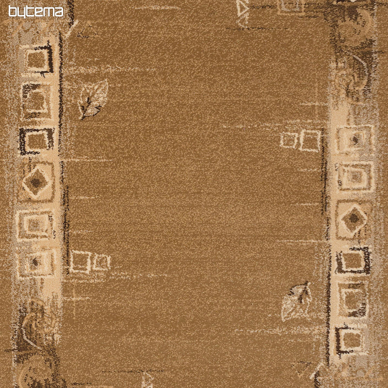 kusový koberec SOLID 07 hnědý