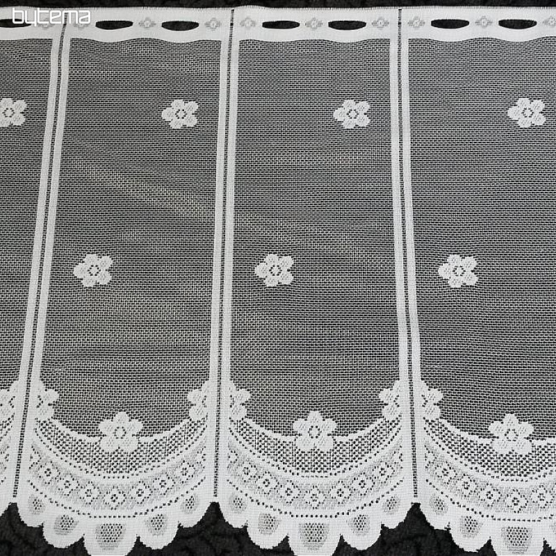 Žakárová záclona na vitrážku DEZ 43