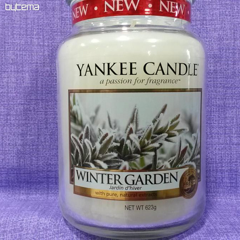 svíčka YANKEE CANDLE vůně WINTER GARDEN