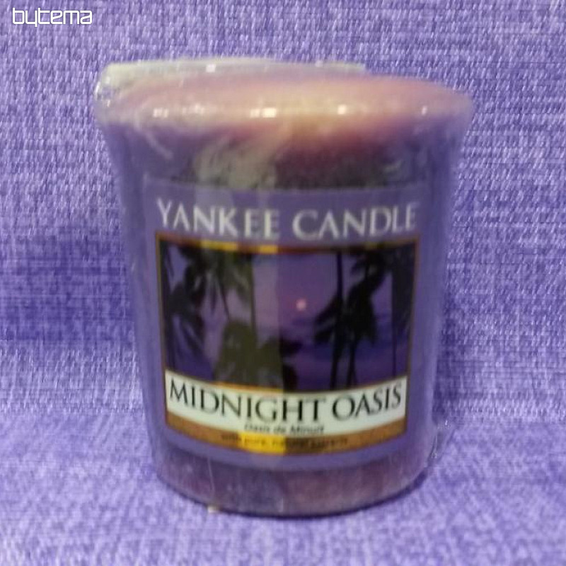 svíčka YANKEE CANDLE vůně MIDNIGHT OASIS