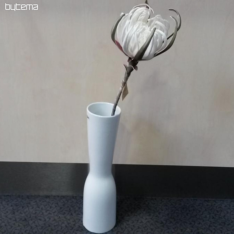 Květina EXOTICKÁ CHRYZANTÉMA bílá 100cm